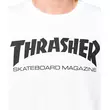 THRASHER Skate Mag Ls  #  White