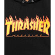 THRASHER Flame Pulóver black