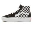 VANS SK8-HI Platform 2 (Checkerboard)  #  Checkerboard / True white