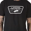 VANS Full Patch  #  Black / White póló