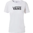 VANS Flying V Crew  fehér női póló fekete vans felirattal