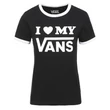 VANS Love Ringer - black-white