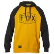 FOX Crest PO - Mustard kapucnis pulóver.