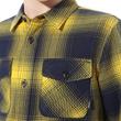VANS Monterey lll - Dress blues / Lemon chrome kockás flanel ing