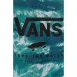 VANS Classic Print Box - Black / Blue Coral póló