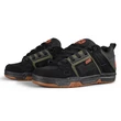 DVS Comanche - Black / Olive / Orange Nubuck gördeszkás cipő