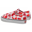 VANS Authentic ( Valentines Hearts )  True white / Fuchsia purple tornacipő