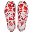 VANS Authentic ( Valentines Hearts )  True white / Fuchsia purple tornacipő