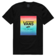 VANS Classic Print Box Black / Spectrum tie dye póló