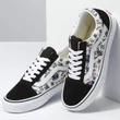 VANS Old Skool (Paradise Floral)  Orchid / True white cipő