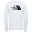 THE NORTH FACE Simple Dome LS  - TNF White hosszú ujjú póló