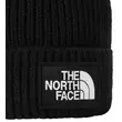 TNF Logo Box Cuffed - TNF Black kötött sapka