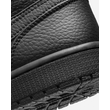 JORDAN Air 1 Mid Black / Black / Black  kosaras cipő.