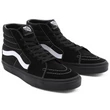 VANS SK8-HI (Suede / Canvas) - Blackout cipő