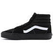 VANS SK8-HI (Suede / Canvas) - Blackout cipő