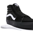 VANS SK8-HI (Suede / Canvas) - Blackout cipő