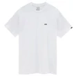 VANS Left Chest Logo White / Black póló
