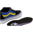 VANS SK8-Low - Black / Dazzling blue gördeszkás cipő