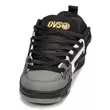 DVS Comanche - Black White Charcoal nubuck deszkás cipő