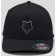 FOX Head  Flexfit - Black baseball sapka