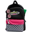 VANS Street Sport Realm - Black / Magenta hátizsák 