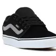 VANS Chukka Low Sidestripe - Black / Grey / White gördeszkás cipő