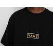 VANS Classic Easy Box - Black / White / Old Gold póló