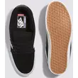 VANS Skate Chukka Low Sidestripe - Black / White deszkás cipő