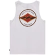BILLABONG Rotor Diamond Tank - White trikó