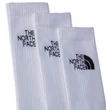 TNF Multisport Sock Cush Crew - White sportzokni 3 pár / csomag