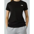 THE NORTH FACE Simple Dome Slim Tee - TNF Black női póló