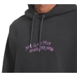 VOLCOM Nunca Passa Po - Antique Black kapucnis pulóver