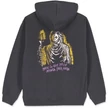 VOLCOM Nunca Passa Po - Antique Black kapucnis pulóver