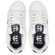 ETNIES Fader - White / White / Navy deszkás cipő