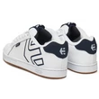 ETNIES Fader - White / White / Navy deszkás cipő