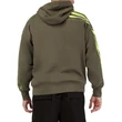 FOX Elevated Oversized Po - Military Green kapucnis pulóver.