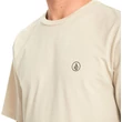 VOLCOM Circle Blanks HTH SS - Light khaki póló