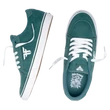 FALLEN Bomber - Sea green / White gördeszkás cipő