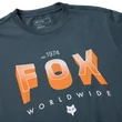 FOX Block 195 Original - Deep cobalt blue póló