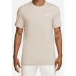 NIKE Sportwear Club SS - Beige póló