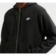 NIKE Sportwear Club FZ - Black cipzáros pulóver