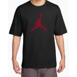 Jordan Jumpman Logo SS Black / Gym Red póló