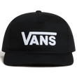 VANS Drop V Logo Snapback - Black / White baseball sapka