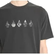 VOLCOM Lunar Phases Black póló