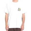 VOLCOM Parted Out Pocket White póló