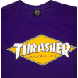 THRASHER  Diamond Logo - Purple póló