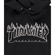 THRASHER  Flame Po  #  Black / Black