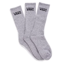 szürke vans sport zokni fekete vans felírattal 3 pár