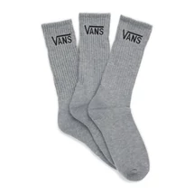 Vans zokni 3 pár szürke fekete vans felírattal