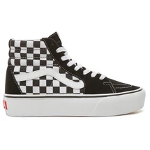 VANS SK8-HI Platform 2 (Checkerboard) fekete fehér kockás cipő